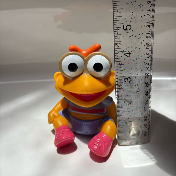 Vintage Muppet Babies - Skeeter - 1985 Hasbro Vinyl Toy 4.5\" - Picture 12 of 12